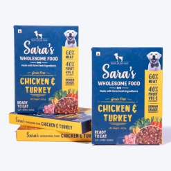 Sara's Wholesome Grain-Free Chicken & Turkey Dog Food