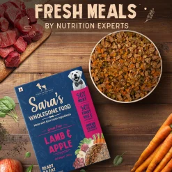Sara's Wholesome Grain-Free Lamb & Apple Dog Food