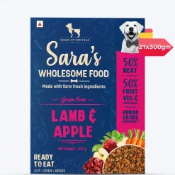 Sara's Wholesome Grain-Free Lamb & Apple Dog Food