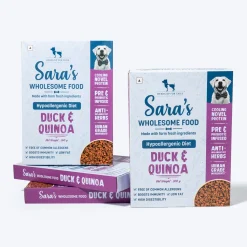 Sara's Wholesome Hypoallergenic Duck & Quinoa Wet Dog Food