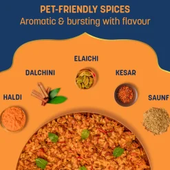 Sara's Wholesome Mutton Biryani Wet Dog Food Human-Grade