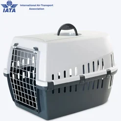 Savic Trotter 3 - Dog & Cat Carrier - Dark Grey - 24 x 16 x 15 inch - Holds up to 10 kg