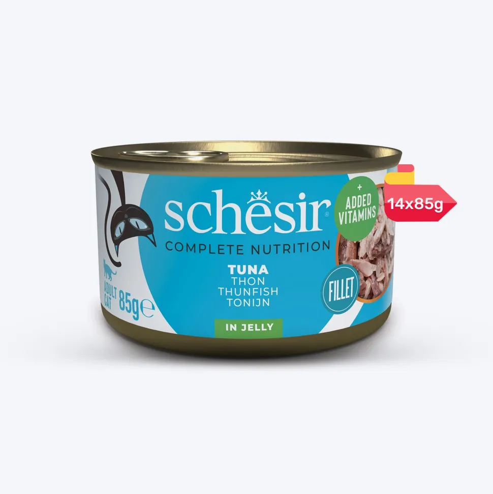 Schesir Tuna Canned Wet Cat Food - 85 g