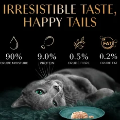 Sheba Deluxe Premium (1+ Years) Tuna and Prawns in Gravy Adult Wet Cat Food - 85 g - Pack