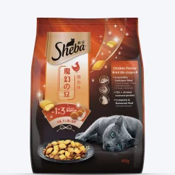 Sheba Kitten & Adult, Chicken Flavour Irresistible Dry Cat Food