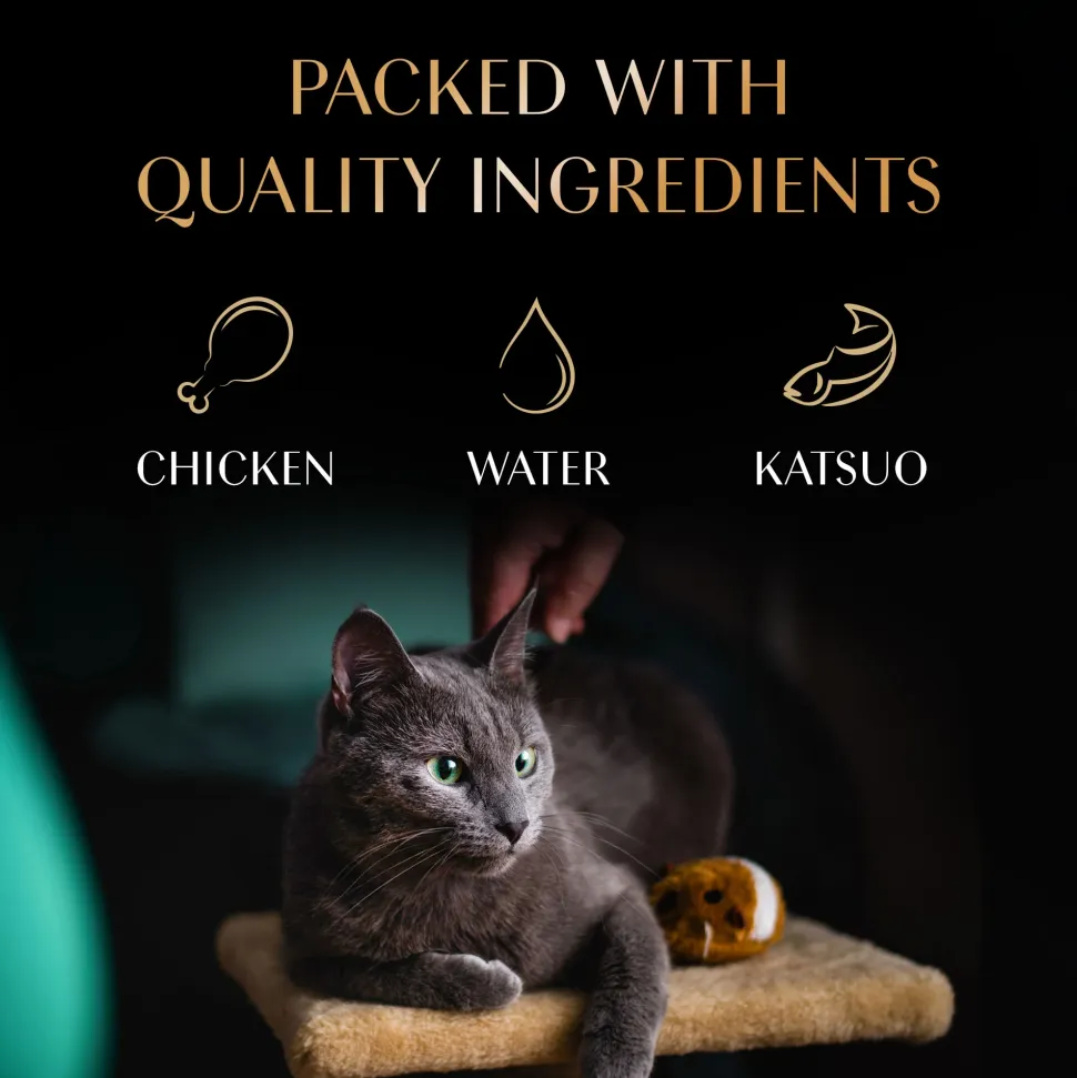 Sheba Melty Maguro Selection Tuna & Tuna & Prawn Flavors Cat Treats - 240 gm (20 x 12gm)