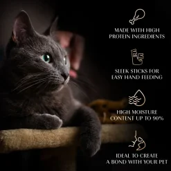 Sheba Melty Maguro Selection Tuna & Tuna & Prawn Flavors Cat Treats - 240 gm (20 x 12gm)