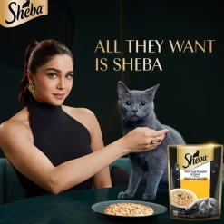 Sheba Rich Premium (1+ Years) Tuna Pumpkin & Carrot In Gravy Adult Wet Cat Food - (28 x 70gm)