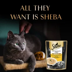 Sheba Rich Premium (1+ Years) Tuna Pumpkin & Carrot In Gravy Adult Wet Cat Food - (28 x 70gm)