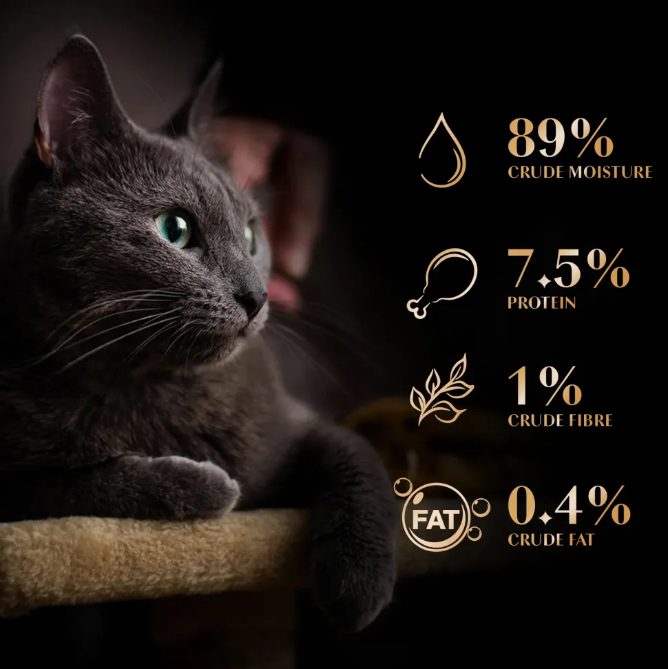 Sheba Rich Premium (1+ Years) Tuna Pumpkin & Carrot In Gravy Adult Wet Cat Food - 70 gm Packs