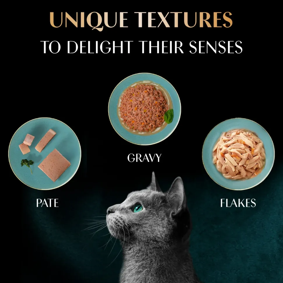 Sheba Rich Premium (1+ Years) Tuna Pumpkin & Carrot In Gravy Adult Wet Cat Food - 70 gm Packs