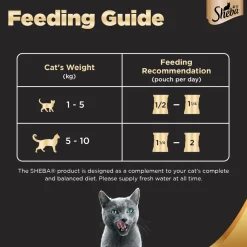 Sheba Rich Premium Adult (1+ Years) Fish with Sasami Flavour Wet Cat Food - (12 x 35gm)