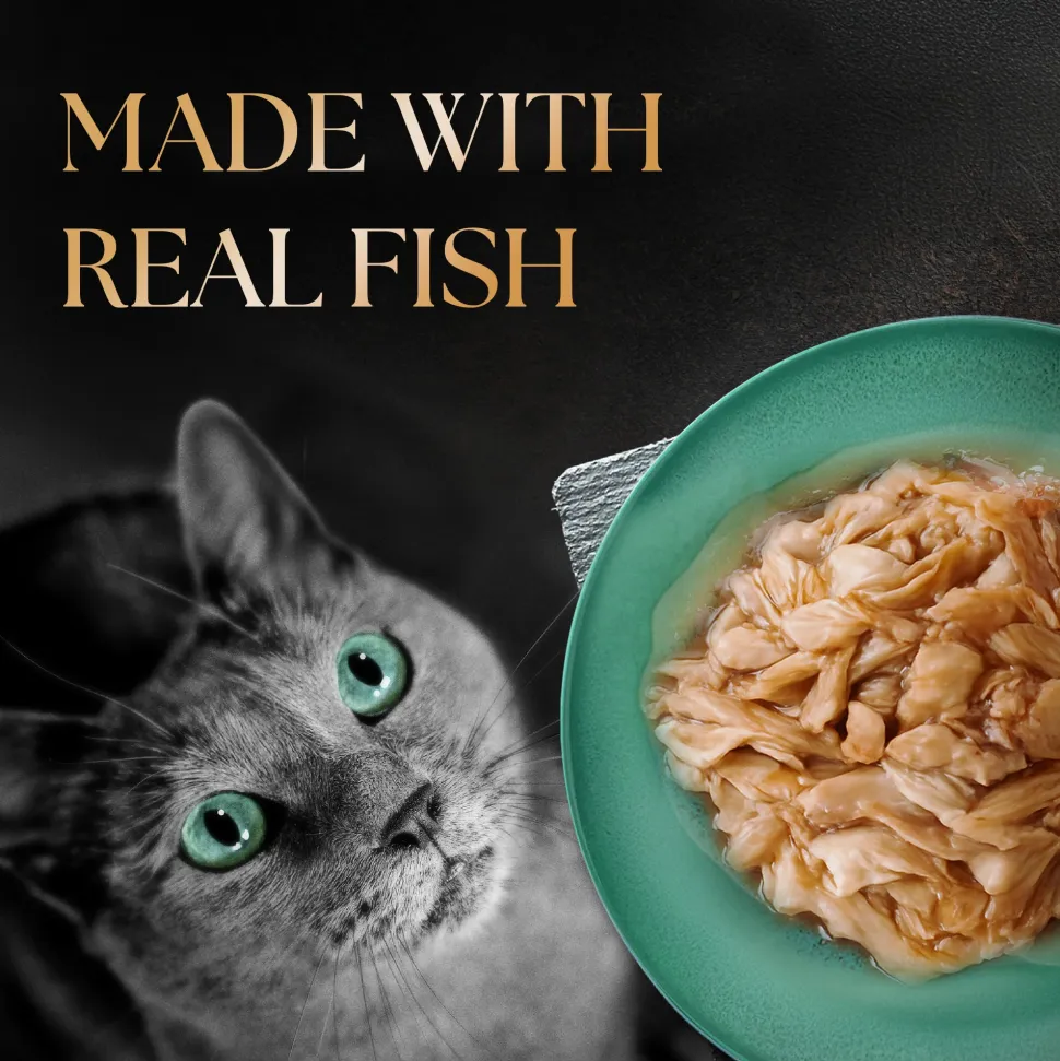 Sheba Rich Premium Adult (1+ Years) Maguro & Bream Flavour Wet Cat Food - 35 g - Packs