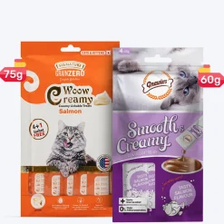 Signature & Gnawlers Salmon Special Treat Combo For Cat