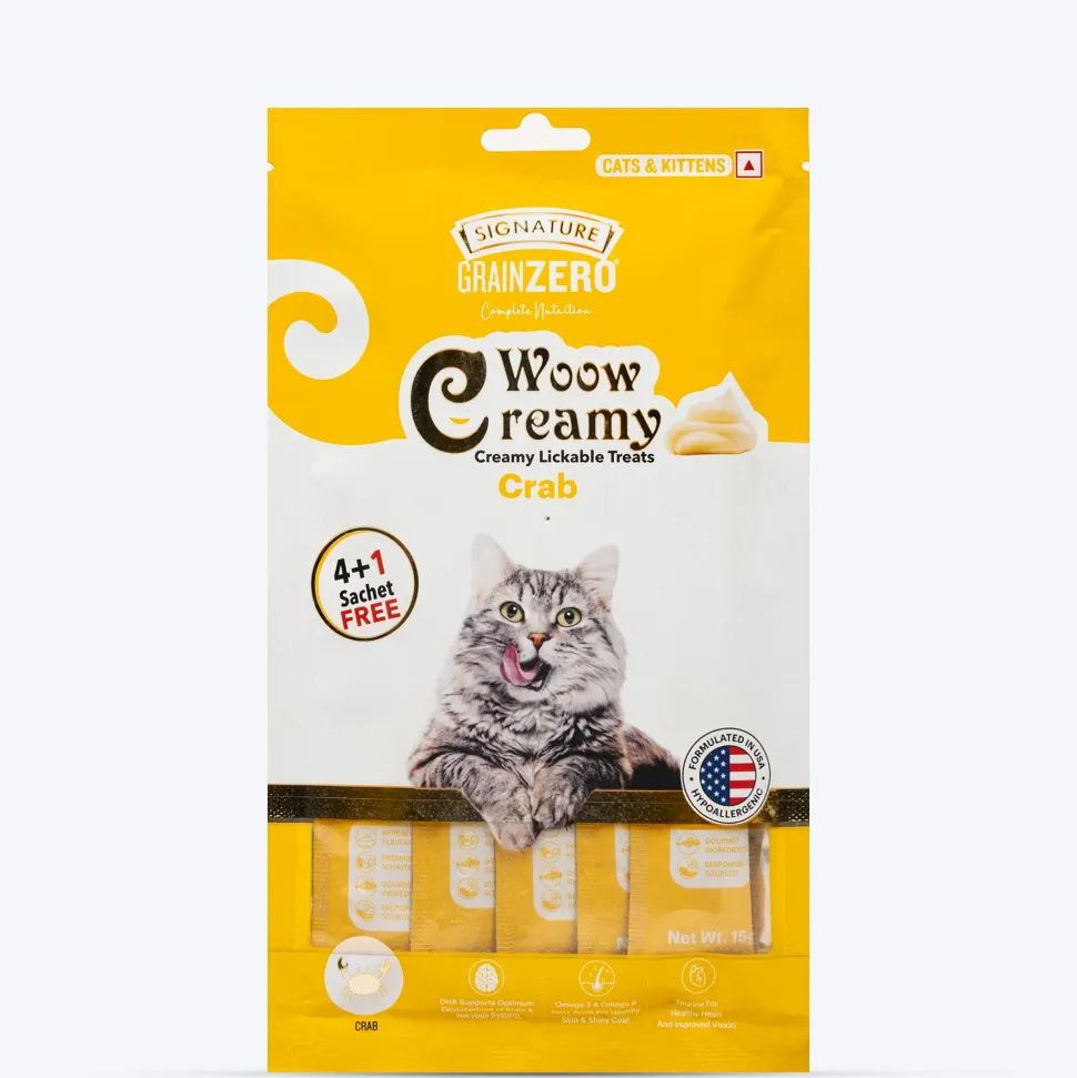 Signature Grain Zero Whiskerlicious Treats Combo For Cat & Kitten