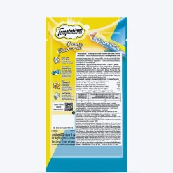 Temptations Creamy Purrrr-ee Lickable Cat Treats, Chicken & Tuna Flavour - 48 g (4 pieces)