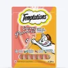 Temptations Creamy Purrrr-ee Salmon & Cheese Flavors Cat Treats - 240 gm (20 x 12gm)