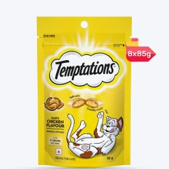 Temptations Crunchy Cat Treat Tasty Chicken Flavour - 85 g