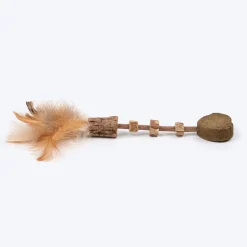 TLC Matatabi Whisker Teaser Toy For Cat With Catnip - Brown