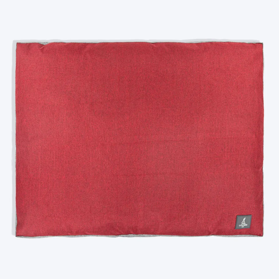 TLC Flat Haven Bed For Dog - Red