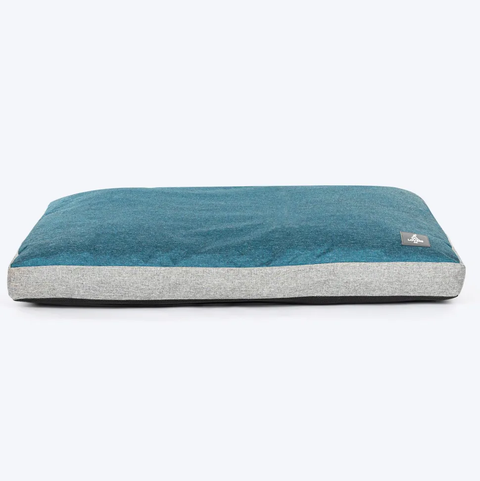TLC Flat Haven Bed For Dog - Teal Blue