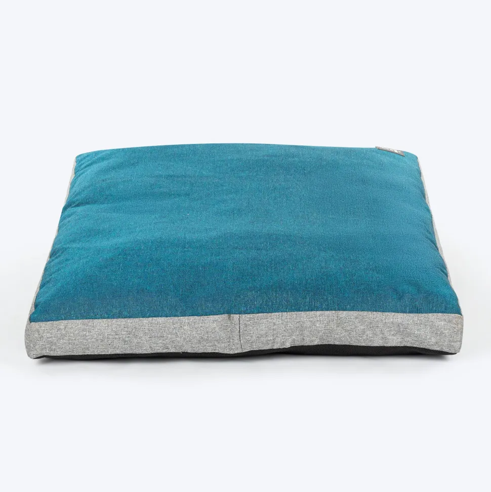 TLC Flat Haven Bed For Dog - Teal Blue