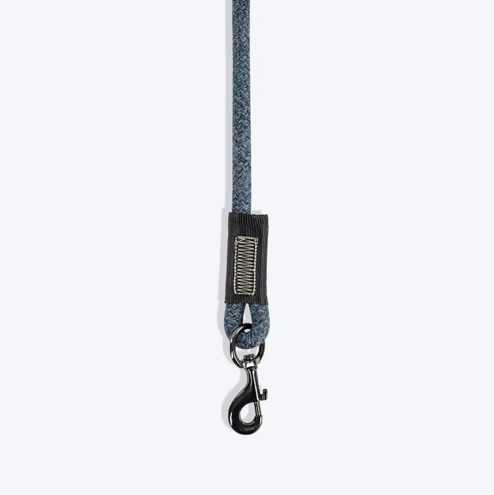 TLC Melange Rope Leash For Dog - Grey