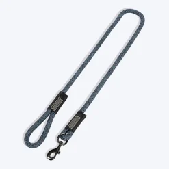 TLC Melange Rope Leash For Dog - Grey