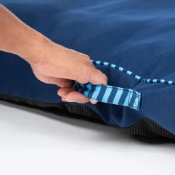 TLC Midnight Snooze Flat Heaven Bed For Dog - Navy Blue