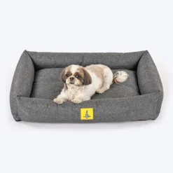 TLC Nesting Nook Bed For Dog - Charcoal Grey