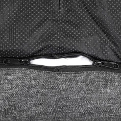 TLC Nesting Nook Bed For Dog - Charcoal Grey