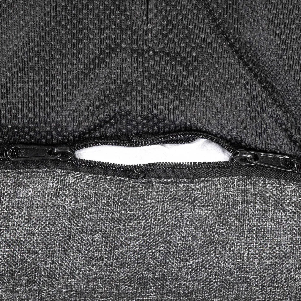 TLC Nesting Nook Bed For Dog - Charcoal Grey