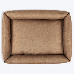 TLC Nesting Nook Bed For Dog - Golden Brown