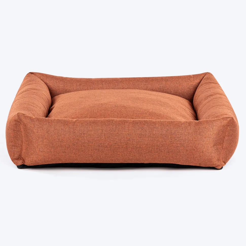 TLC Nesting Nook Bed For Dog - Rust