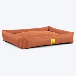 TLC Nesting Nook Bed For Dog - Rust