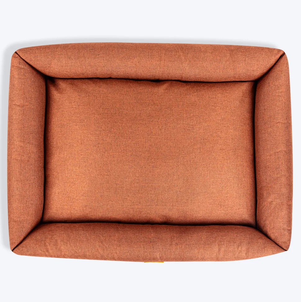 TLC Nesting Nook Bed For Dog - Rust