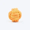 TLC Tug Knot Ball Rope Toy For Dog - Yellow & Orange