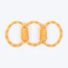 TLC Tug Trio Rope Toy For Dog - Yellow & Orange