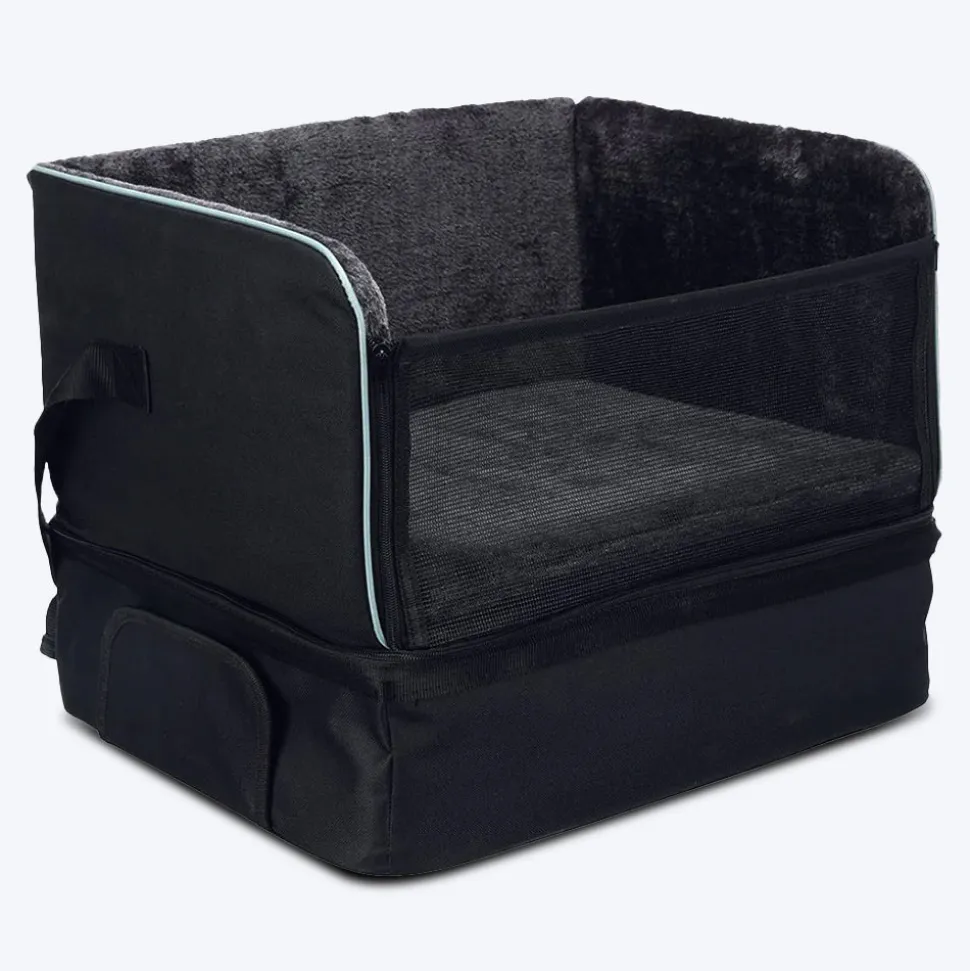 Trixie Black Car Seat Hold - Upto 8 kg - 37 x 45 x 38 cm