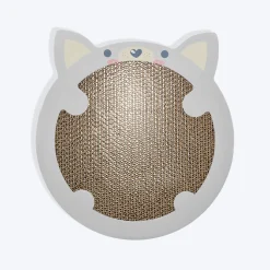 Trixie Hamster Junior Scratching Cardboard With Catnip Cat Scratcher - Light Grey