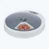 Trixie TX4+1 Automatic Food Dispenser For Dogs & Cats - White & Grey