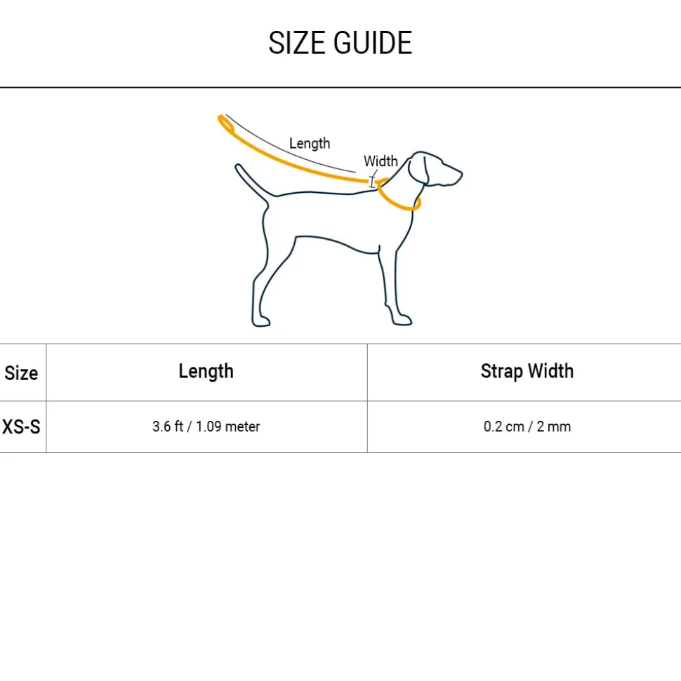 Trixie Chain Dog Leash With Nylon Hand Loop - Red & Black - 1.09 m