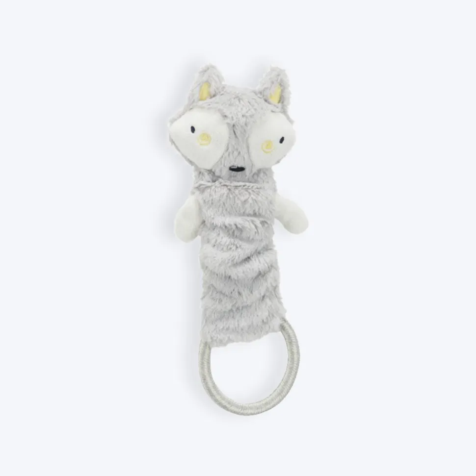 Trixie Junior Dangling With Rustling Foil Plush Dog Toy - Assorted - 33 cm