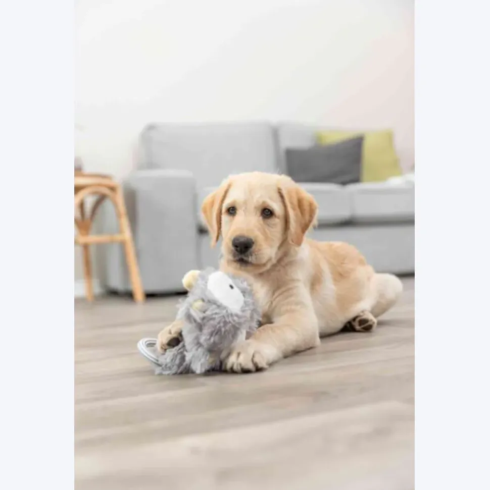Trixie Junior Dangling With Rustling Foil Plush Dog Toy - Assorted - 33 cm