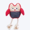 Trixie Owl Dog Plush Toy - Assorted - 24 cm