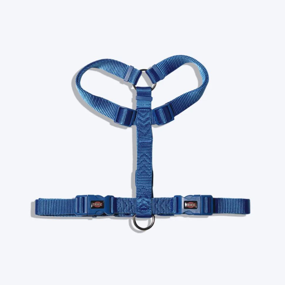 Trixie Premium Dog H-Harness - Royal Blue