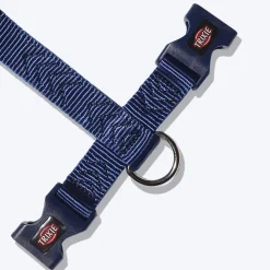 Trixie Premium Nylon H-Harness For Dogs - Indigo