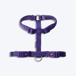Trixie Premium Nylon H-Harness For Dogs - Violet