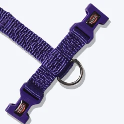 Trixie Premium Nylon H-Harness For Dogs - Violet