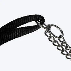 Trixie Premium Stop-The-Pull Dog Collar - Jet Black